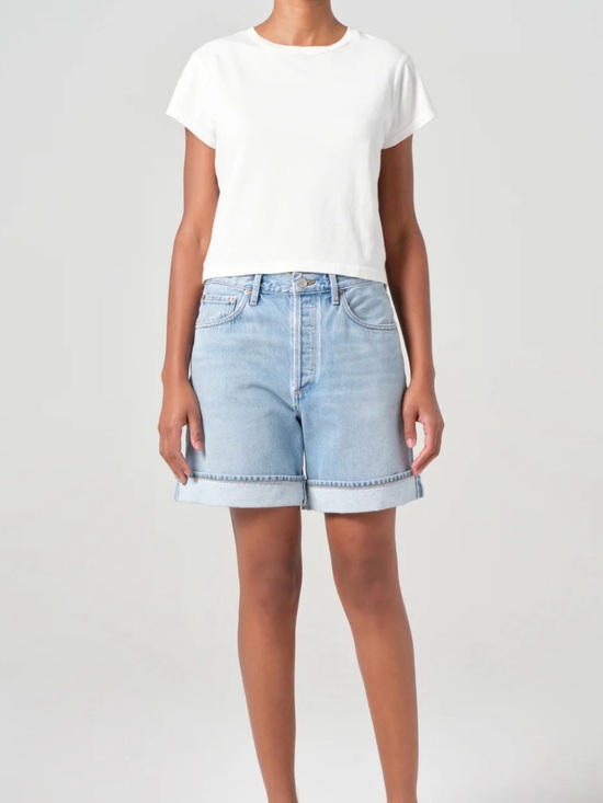 Agolde Pants - AGOLDE - Dame Short in Tension size 28